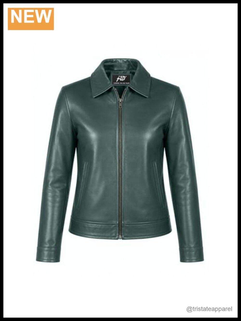 Genuine Leather Jacket Women Premium Lambskin Quilted Lining Moto Biker Style